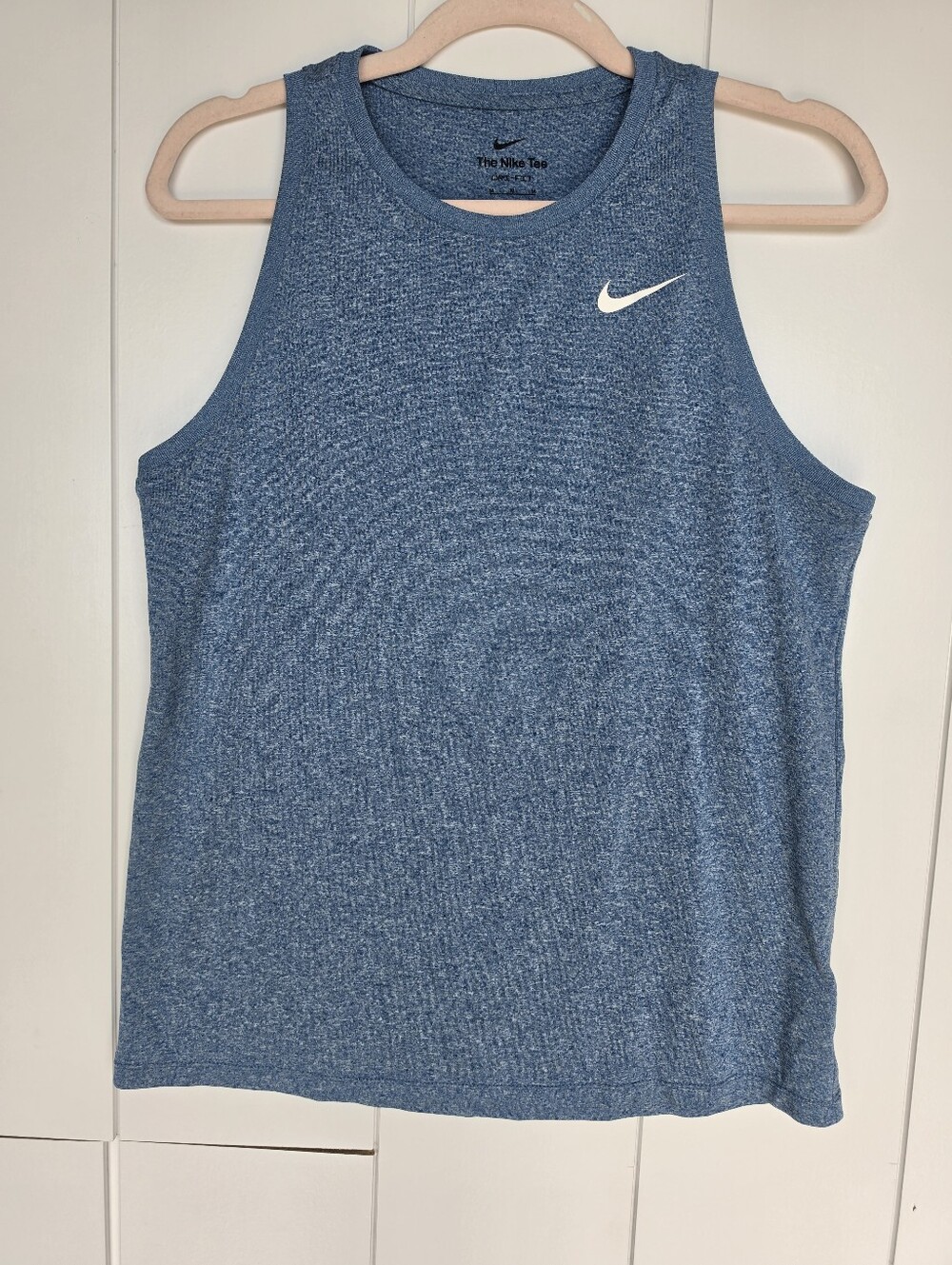 Nike The Nike Tee Blue Muscle Tank-M